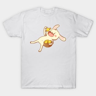 Bunny eating chicken nuggets T-Shirt